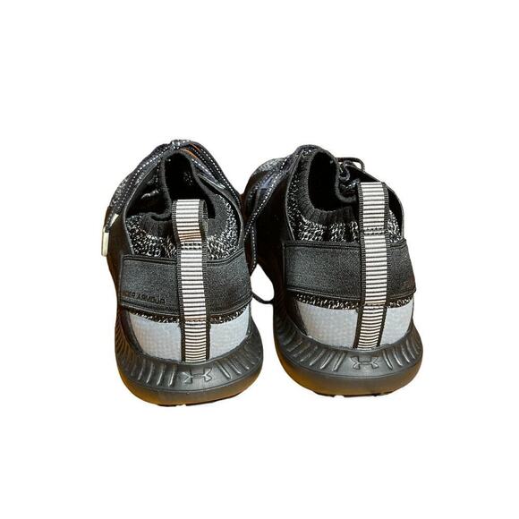 Under Armour Men Size 10.5 Threadborne Shift Gray Black Running Shoes Sneakers - Picture 4 of 7